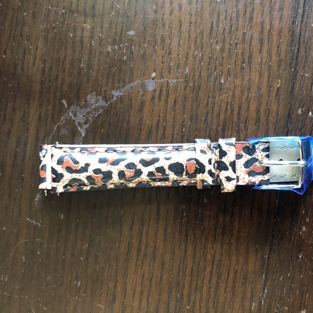Michele Leather Watch Band - New